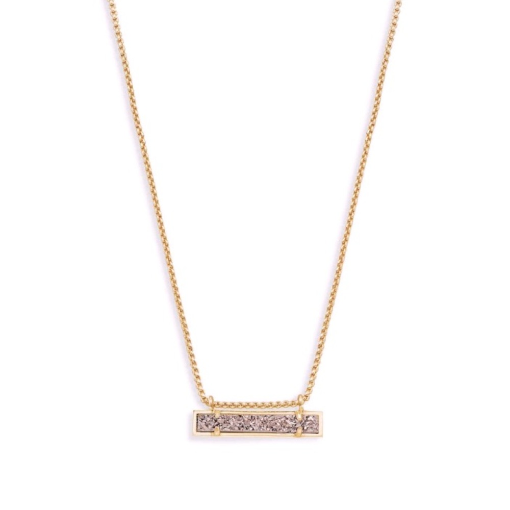 NWT Kendra Scott Gold bar pendant necklace